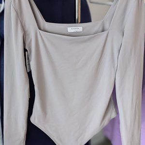 Aritzia Babaton Longsleeve Bodysuit